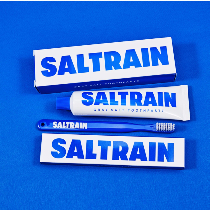 Saltrain Pasta do zębów z solą, Bez fluoru, 30 g