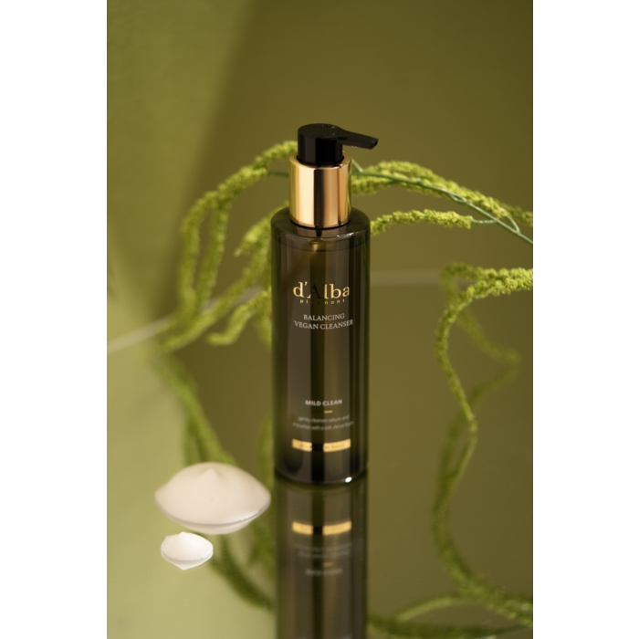 D'Alba Mild Skin Balancing Vegan, Żel do mycia twarzy