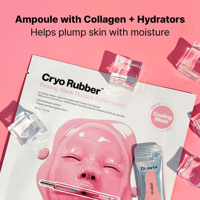 Dr.Jart+ Cryo Rubber Firming Mask - Rozświetlająca maska w płachcie