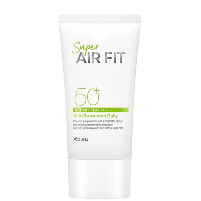 A'Pieu Super Air Fit Mild Sunscreen Daily SPF50+ PA++++