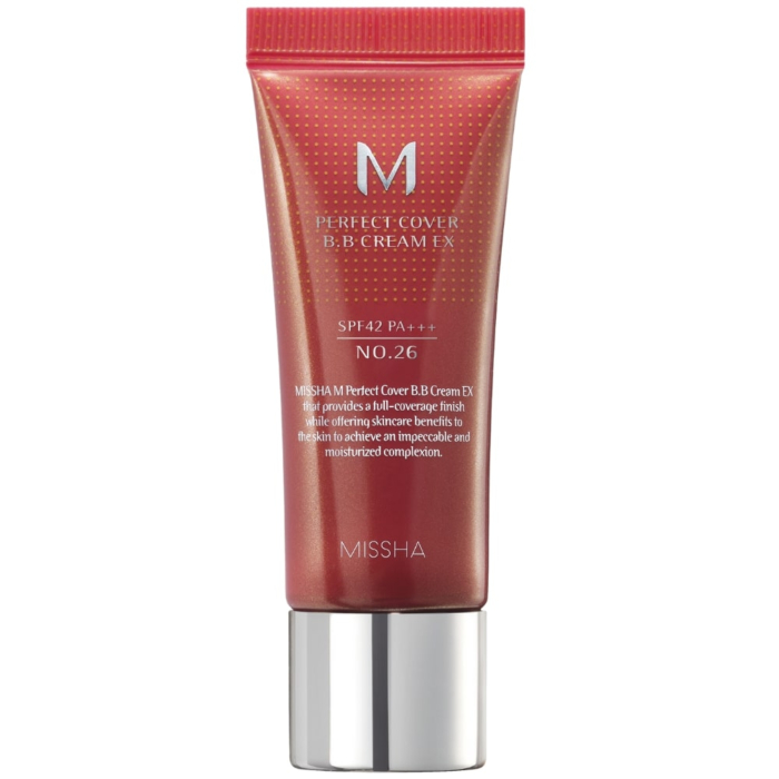 Missha M Perfect Cover BB Cream SPF42 PA+++ No 26 Natural Caramel 