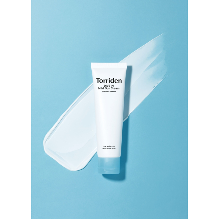 Torriden Dive-In Mild Krem przeciwsłoneczny do twarzy, SPF50+ PA++++
