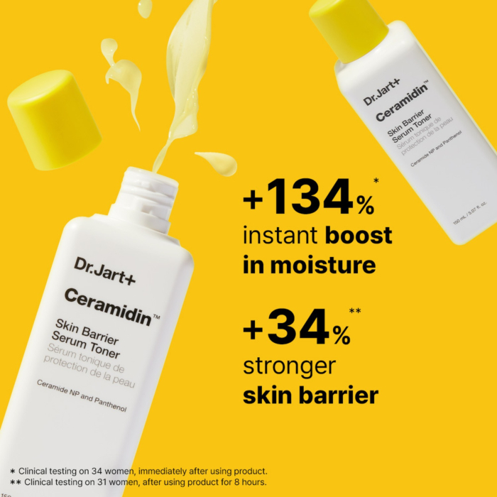 Dr.Jart+ Ceramidin™ Skin Barrier Tonik nawilżający o konsystencji serum z ceramidami