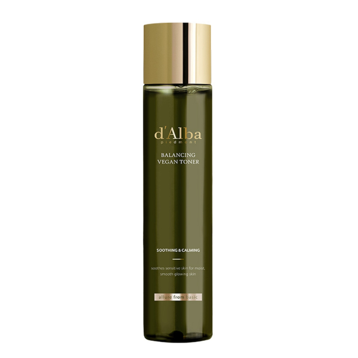 D'Alba Mild Skin Balancing, Wegański tonik do twarzy