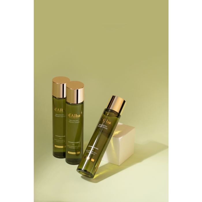 D'Alba Mild Skin Balancing, Wegański tonik do twarzy