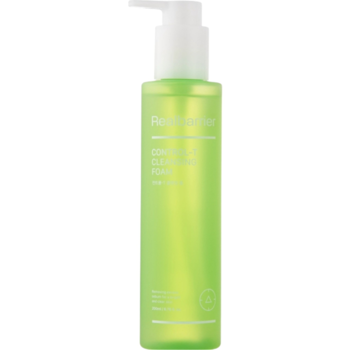 Real Barrier Control-T Cleansing, Oczyszczająca pianka regulująca sebum 