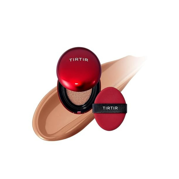 Tirtir Mask Fit Red Cushion Podkład w gąbce, 30N Rich Honey