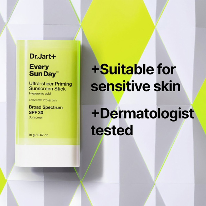 Dr. Jart+ Every Sun Day Ultra-Sheer Priming Sunscreen Stick Sztyft przeciwsłoneczny SPF 30