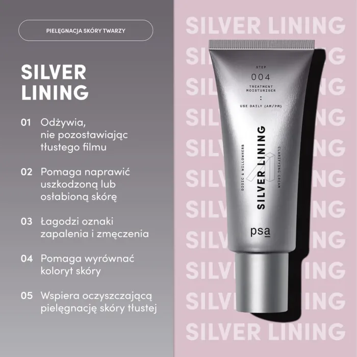 Крем для лица PSA Silver Lining Dioic & Willowherb осветляющий, для проблемной кожи, 50 мл — фото 4