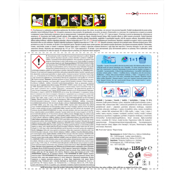 Persil Discs Color 70 szt.