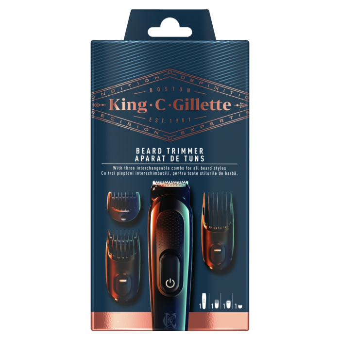 Gillette King C Styler + 3 Wkłady