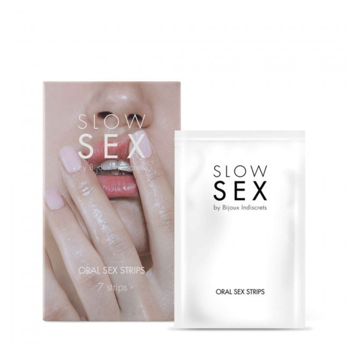 Bijoux Indiscrets Płatki oralne Slow Sex Oral sex 7 strips