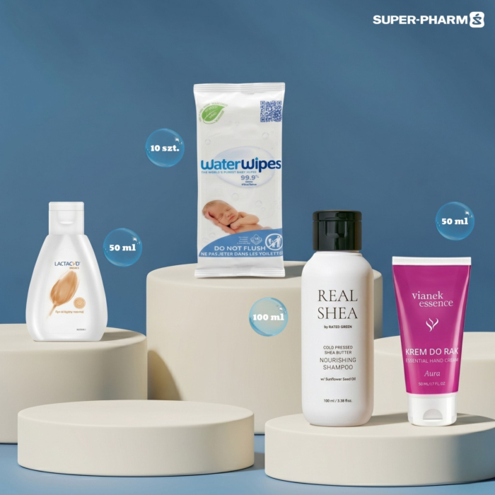 SuperBox Mini Beauty Discovery Set, Zestaw miniatur
