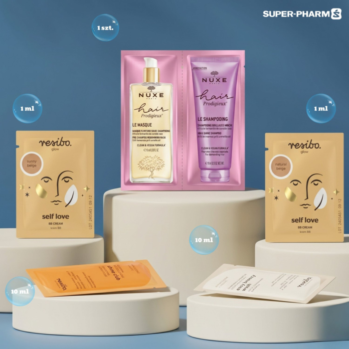 SuperBox Mini Beauty Discovery Set, Zestaw miniatur