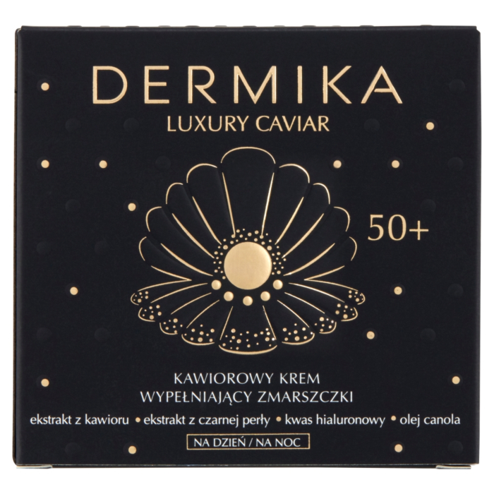Dermika Luxury Caviar Kawiorowy Krem wypełniający zmarszczki 50+ dzień/noc