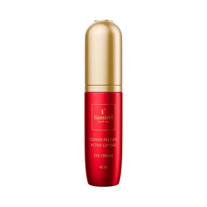 Крем для кожи вокруг глаз Famirel Copper Peptide Active Lifting Eye Cream лифтинг, с пептидами меди, 40 мл — фото 2