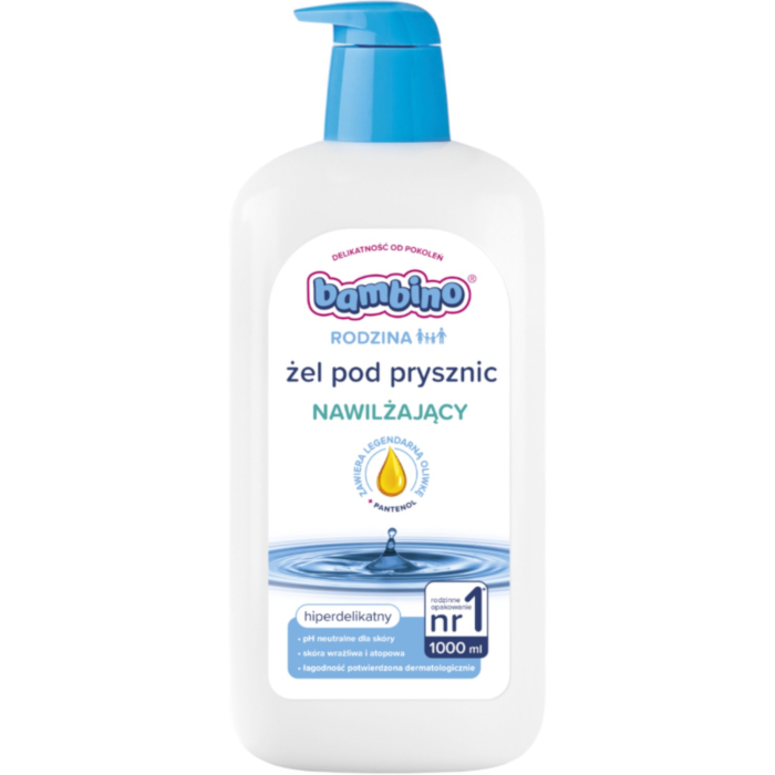 Bambino Rodzina Żel pod prysznic nawilżający, 1 L