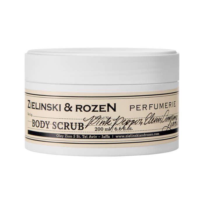 Zielinski & Rozen Peeling do ciała Pink Pepper, Elemi, Cinnamon, Leather, 200 ml