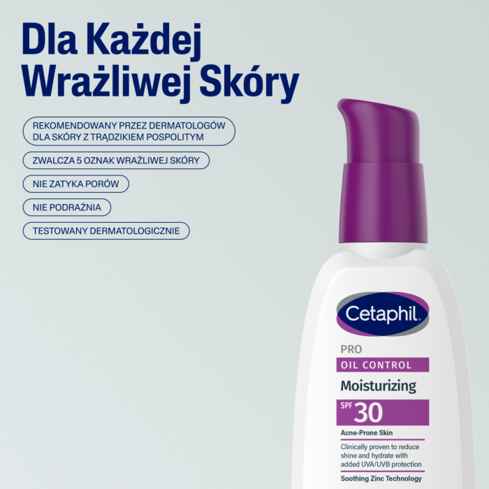 Cetaphil PRO Oil Control Krem nawilżająco-matujący SPF30