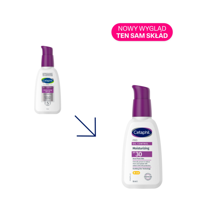Cetaphil PRO Oil Control Krem nawilżająco-matujący SPF30