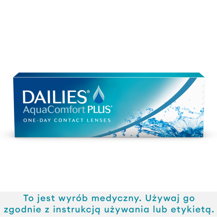 Dailies Aqua Comfort Plus Soczewki jednodniowe, -3,25