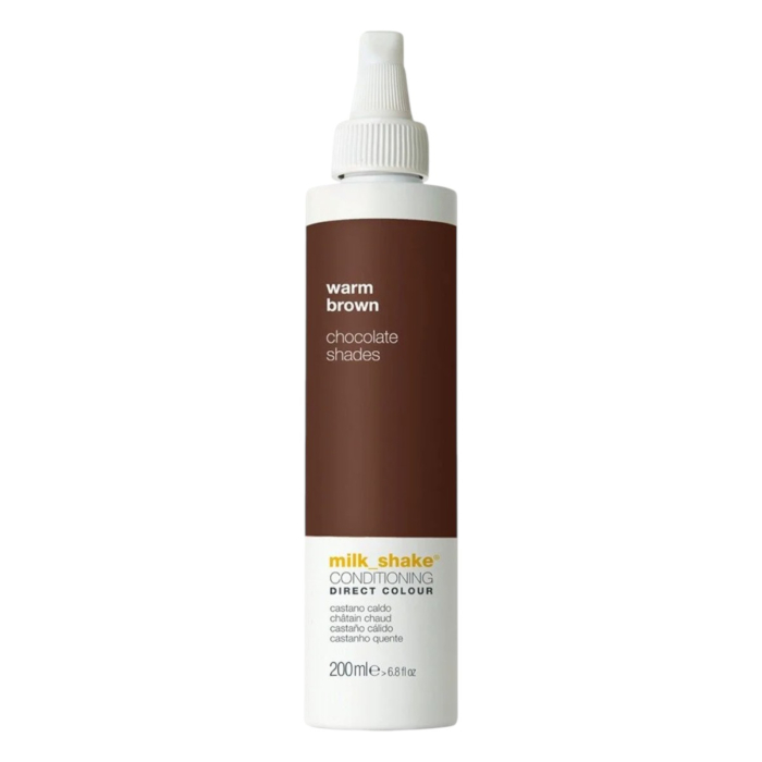 Milk Shake Direct Colour Odżywka koloryzująca Warm Brown, 200 ml 