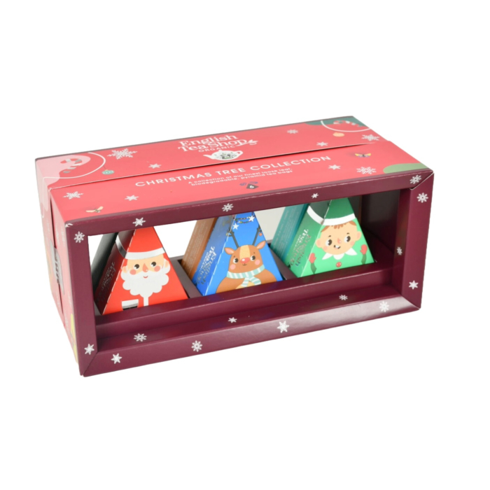 English Tea Shop Christmas Tree Collection, herbata bio 6 sztuk