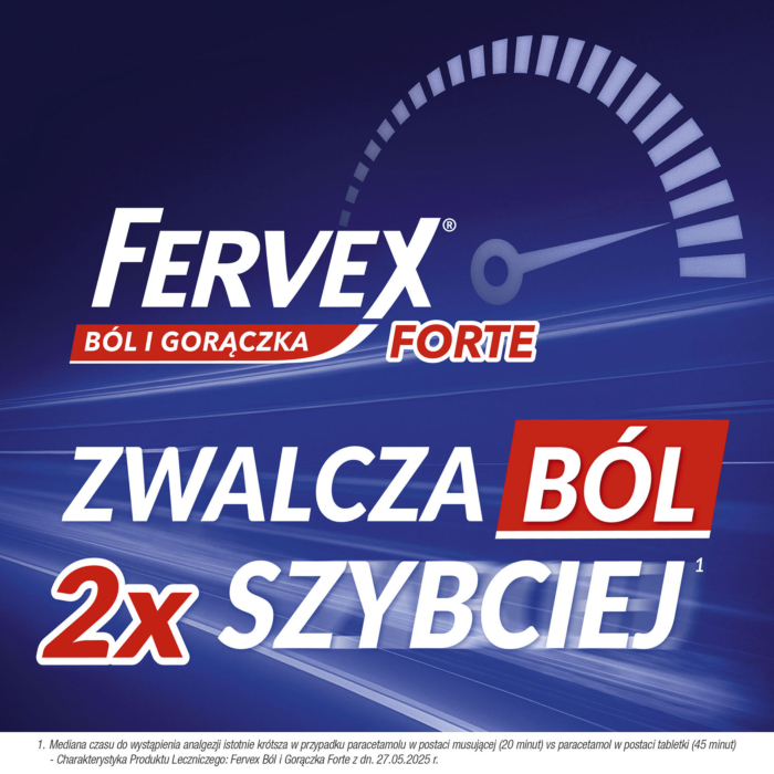 Fervex Ból i Gorączka Forte 1000 mg, tabletki 8 szt.