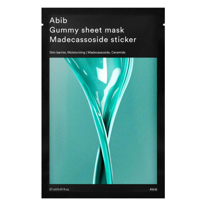 Abib Gummy Sheet Mask Madecassoside Sticker Maska w płachcie