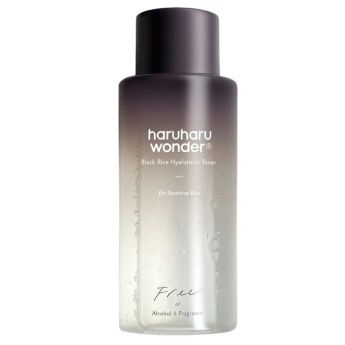 Haruharu Wonder black rice hyaluronic toner free of alcohol fragrance, 300 ml