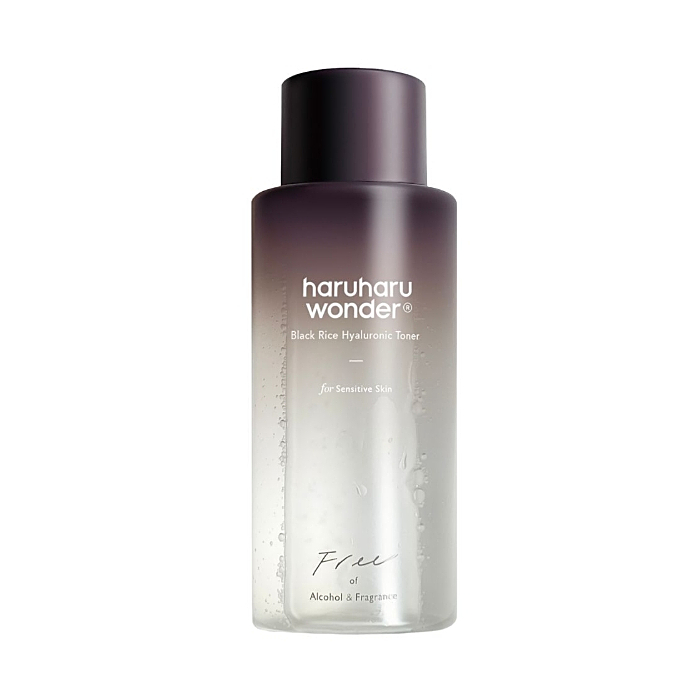 Haruharu Wonder black rice hyaluronic toner free of alcohol fragrance, 150 ml