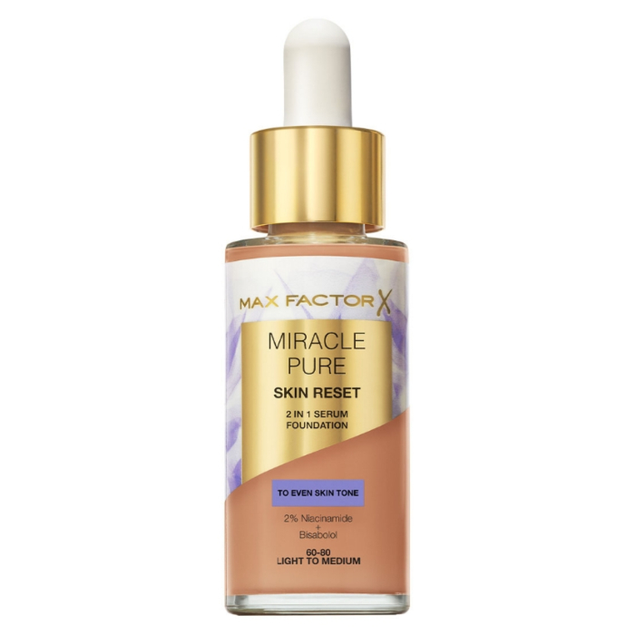 Max Factor Miracle Pure Skin Reset podkład-serum 2w1 60-80