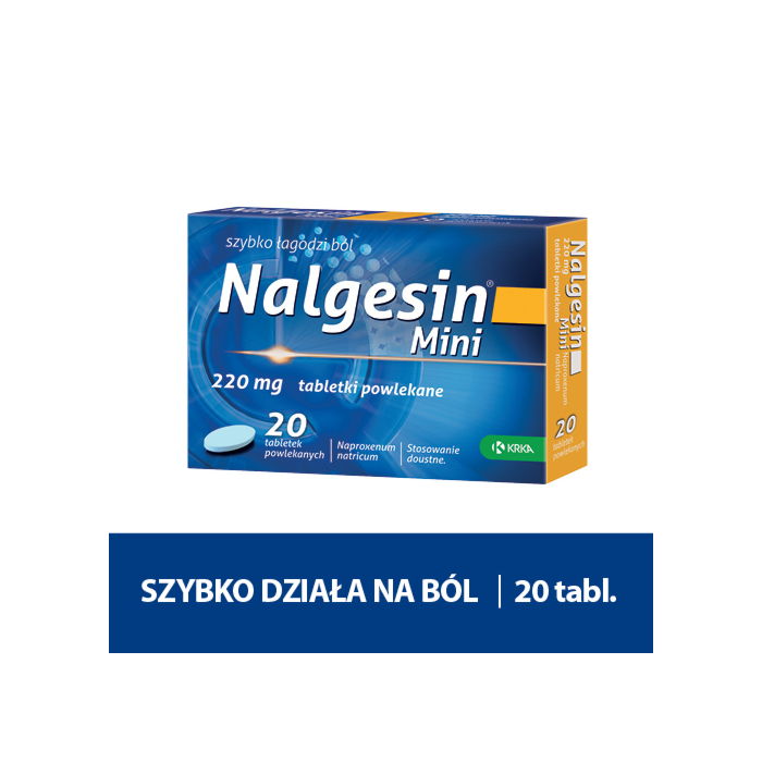 Nalgesin Mini 220 mg 20 tabl.powl