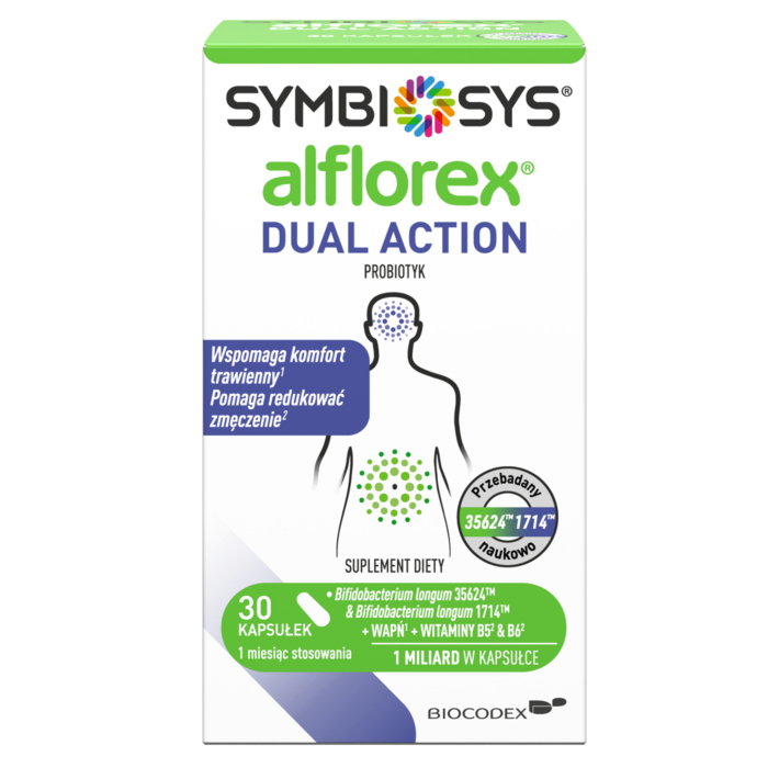 Symbiosys Alflorex Dual Action Kapsułki, 30 szt.
