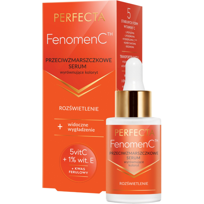 Perfecta Fenomen Vitamin C Przeciwzmarszczkow serum wyrównujące koloryt