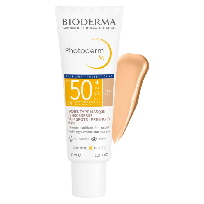 Bioderma Photoderm M Krem do skóry z tendencją do przebarwień SPF50+, Jasny