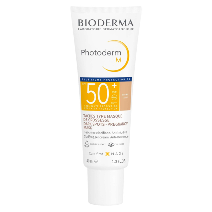 Bioderma Photoderm M Krem do skóry z tendencją do przebarwień SPF50+, Jasny