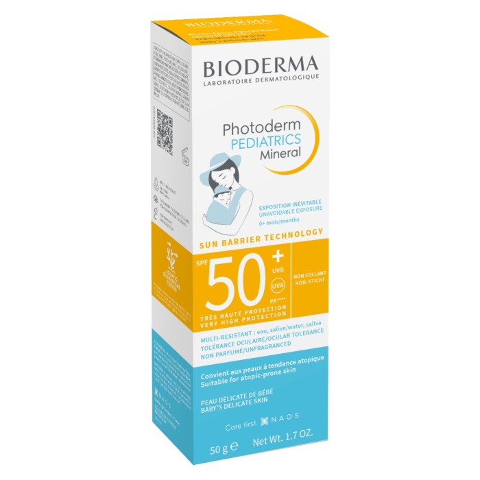 Bioderma Photoderm Pediatrics Fluid mineralny dla dzieci do skóry wrażliwej i alergicznej SPF 50+