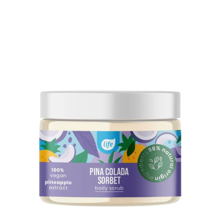 Life Peeling cukrowy Pina Colada sorbet 