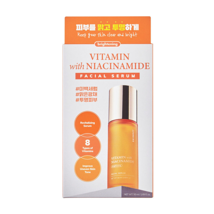 Skin627 Vitamin with Niacinamide Facial, Serum do twary, 50 ml