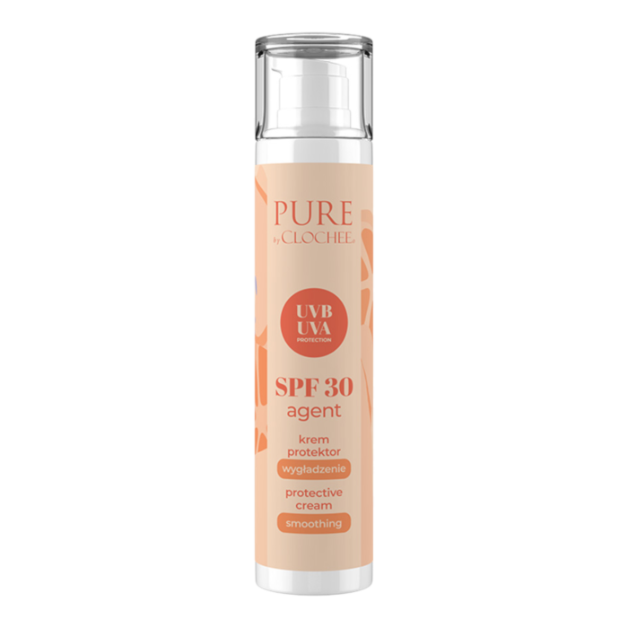 Pure by Clochee SPF30 Agent Krem-protektor wygładzenie 