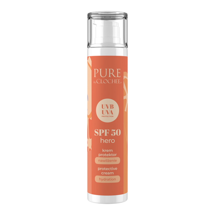 Pure by Clochee SPF50 Hero Krem-protektor nawilżenie