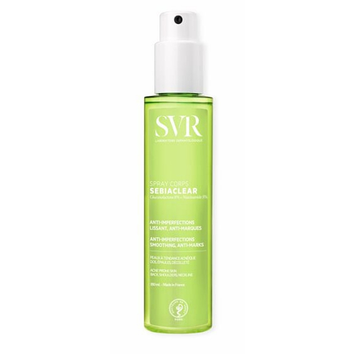 SVR Sebiaclear Spray Corps, Spray do ciała przeciw niedoskonałościom 