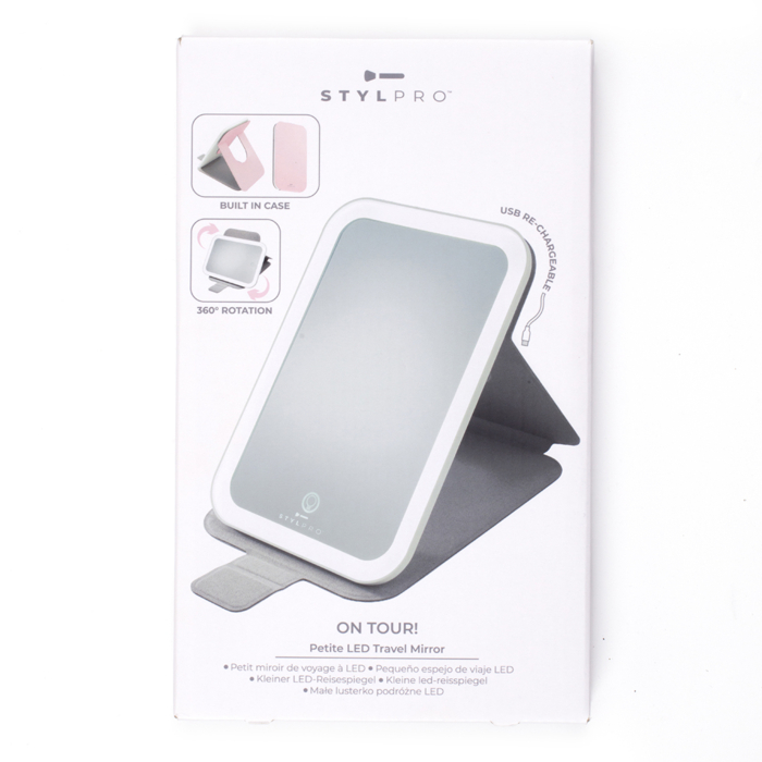 Stylpro On Tour Petite Travel Mirror Lusterko