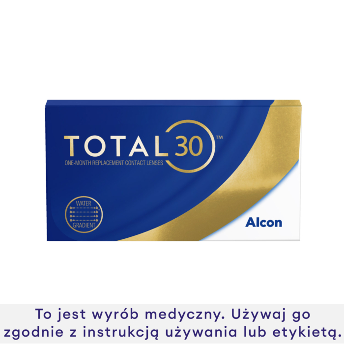 Total30 Soczewki kontaktowe miesięczne, Moc -02.75