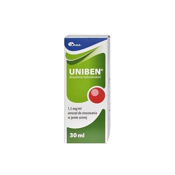 Uniben, Aerozol do gardła 30 ml