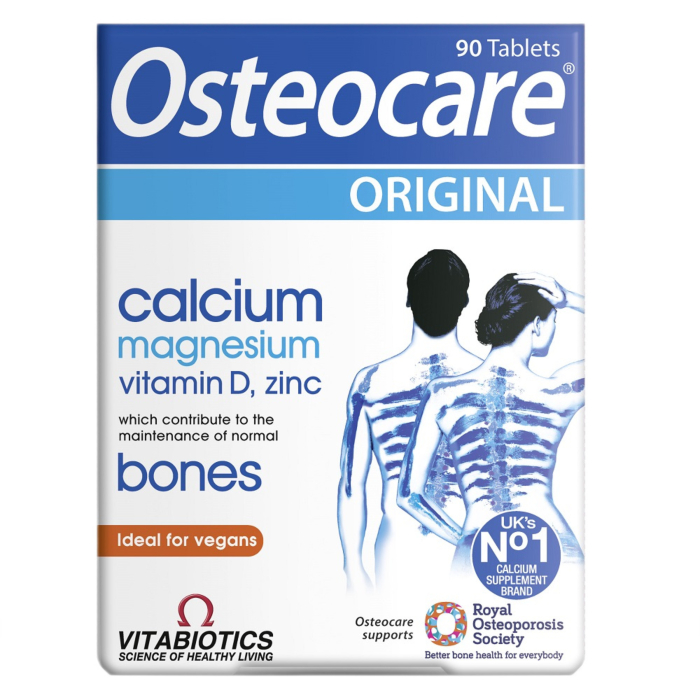 Vitabiotics Osteocare Original Suplement diety na zdrowe kości, Tabletki