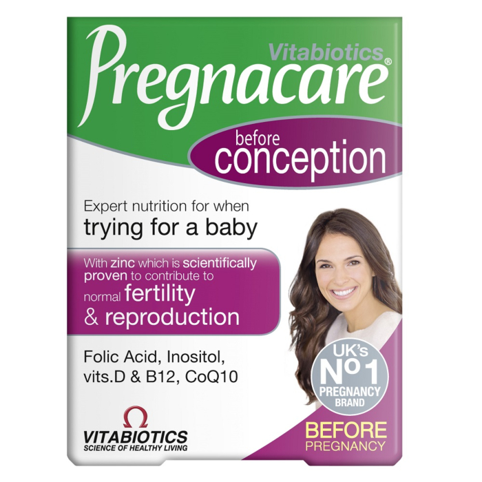 Vitabiotics Pregnacare Before Conception Suplement diety dla kobiet przed poczęciem dziecka, Tabletki