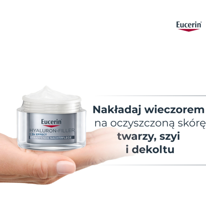 Eucerin Hyaluron-Filler Krem na noc Refill, 50 ml