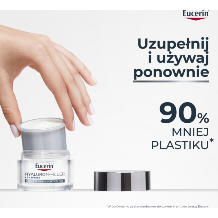 Eucerin Hyaluron-Filler Krem na noc Refill, 50 ml